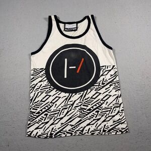 Twenty One Pilots Tank Top Men Small Band Merch Graphic Sleeveless Tee